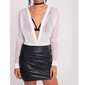 Pretty Little Thing Mesh Bodysuit
